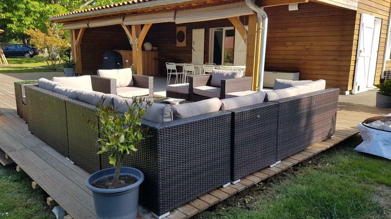 Bed and Breakfast La Grange du Born Sainte-Eulalie-en-Born Exterior foto